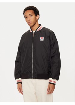 Fila Kurtka bomber Limoges FAM0755 Czarny Regular Fit ze sklepu MODIVO w kategorii Kurtki męskie - zdjęcie 181165015