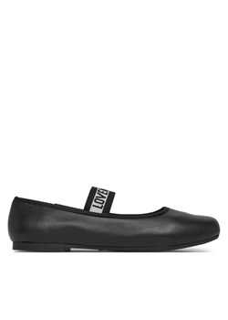 LOVE MOSCHINO Baleriny JA11071G0MIE0000 Czarny ze sklepu MODIVO w kategorii Balerinki - zdjęcie 181165135