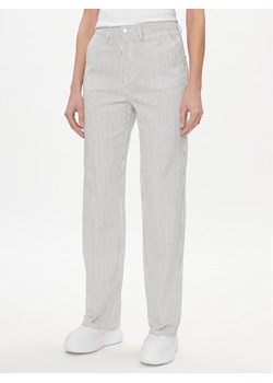 ONLY Spodnie materiałowe Merle 15312896 Biały Wide Leg ze sklepu MODIVO w kategorii Spodnie damskie - zdjęcie 181165268