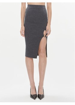 Pinko Spódnica midi Siamese 101844 A15S Szary Slim Fit ze sklepu MODIVO w kategorii Spódnice - zdjęcie 181165426