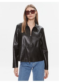 Calvin Klein Kurtka z imitacji skóry K20K206311 Czarny Relaxed Fit ze sklepu MODIVO w kategorii Kurtki damskie - zdjęcie 181165449