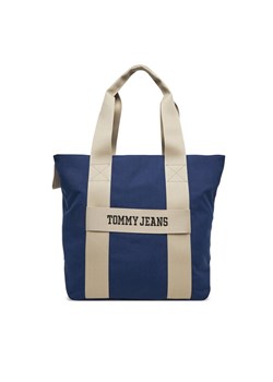 Tommy Jeans Torba Tjm Retro Cool Tote AM0AM13278 Granatowy ze sklepu MODIVO w kategorii Torby męskie - zdjęcie 181165475