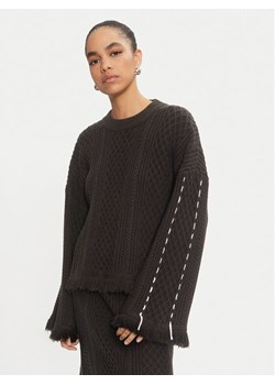 Karen by Simonsen Sweter Rollana 10105196 Czarny Loose Fit ze sklepu MODIVO w kategorii Swetry damskie - zdjęcie 181165535