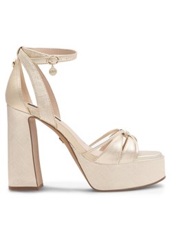 Nine West Sandały AAHIDA ZL23002CC Złoty ze sklepu MODIVO w kategorii Sandały damskie - zdjęcie 181165645