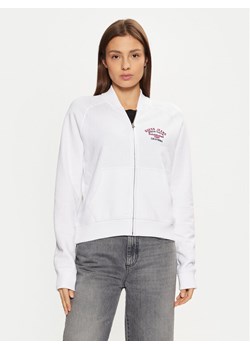 Guess Jeans Bluza W5RQ22 K68I4 Biały Regular Fit ze sklepu MODIVO w kategorii Bluzy damskie - zdjęcie 181165718