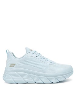 Skechers Sneakersy Bobs B Flex Hi-Flying Hi 117385/LTBL Niebieski ze sklepu MODIVO w kategorii Buty sportowe damskie - zdjęcie 181165737