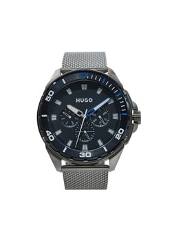 Hugo Zegarek Fresh 1530287 Srebrny ze sklepu MODIVO w kategorii Zegarki - zdjęcie 181165827