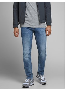 Jack&Jones Jeansy Tim 12146866 Niebieski Slim Fit ze sklepu MODIVO w kategorii Jeansy męskie - zdjęcie 181165835