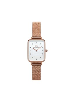 Daniel Wellington Zegarek Quadro Lumine Pressed Piano DW00100578 Złoty ze sklepu MODIVO w kategorii Zegarki - zdjęcie 181165839