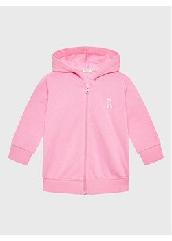 United Colors Of Benetton Bluza 3J70MM270 Różowy Regular Fit ze sklepu MODIVO w kategorii Bluzy i swetry - zdjęcie 181165848
