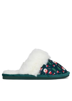 Home & Relax Kapcie BE-CRS01 Zielony ze sklepu MODIVO w kategorii Kapcie damskie - zdjęcie 181165915
