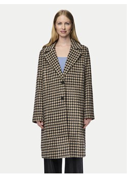 Pieces Płaszcz przejściowy Andrea 17150866 Brązowy Regular Fit ze sklepu MODIVO w kategorii Płaszcze damskie - zdjęcie 181165926