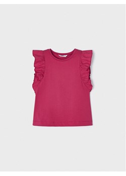 Mayoral T-Shirt 3068 Bordowy ze sklepu MODIVO w kategorii Bluzki dziewczęce - zdjęcie 181165945