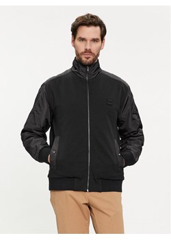 Boss Kurtka przejściowa Shepherd 53 50508858 Czarny Regular Fit ze sklepu MODIVO w kategorii Kurtki męskie - zdjęcie 181166047