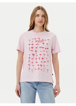 JOOP! Jeans T-Shirt 30046272 Różowy Regular Fit - id: 0000305216755 - marki Joop! - 181166065 JOOP! Jeans T-Shirt 30046272 Różowy Regular Fit ze sklepu MODIVO w kategorii Bluzki damskie - zdjęcie 181166065