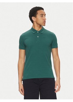 Geox Polo M5511B T3240 F3221 Zielony Regular Fit ze sklepu MODIVO w kategorii T-shirty męskie - zdjęcie 181166129