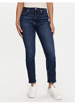 Tommy Hilfiger Jeansy WW0WW42204 Granatowy Slim Fit ze sklepu MODIVO w kategorii Jeansy damskie - zdjęcie 181166209
