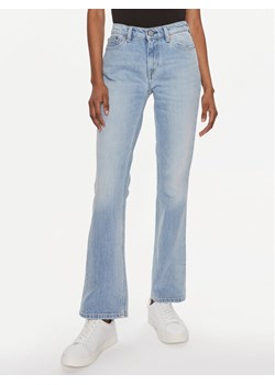 Tommy Jeans Jeansy Maddie DW0DW17609 Niebieski Straight Fit ze sklepu MODIVO w kategorii Jeansy damskie - zdjęcie 181166246