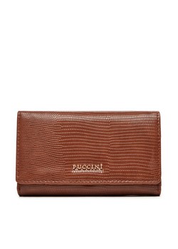 Puccini Duży Portfel Damski BLP839B Brązowy ze sklepu MODIVO w kategorii Portfele damskie - zdjęcie 181166256