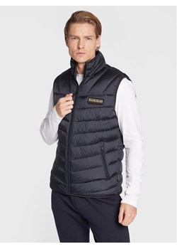 Napapijri Kamizelka Aerons V 3 NP0A4GJM Czarny Regular Fit ze sklepu MODIVO w kategorii Kamizelki męskie - zdjęcie 181166297