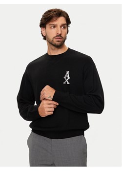Armani Exchange Sweter 6DZM6H ZM5BZ 1200 Czarny Regular Fit - id: 0000304171055 - marki Armani Exchange - 181166345 Armani Exchange Sweter 6DZM6H ZM5BZ 1200 Czarny Regular Fit ze sklepu MODIVO w kategorii Swetry męskie - zdjęcie 181166345