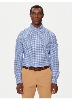 Polo Ralph Lauren Koszula Core Replen 710792041 Niebieski Custom Fit ze sklepu MODIVO w kategorii Koszule męskie - zdjęcie 181166407