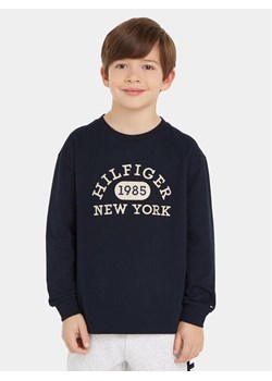 Tommy Hilfiger Bluzka KB0KB08549 S Granatowy Regular Fit ze sklepu MODIVO w kategorii T-shirty chłopięce - zdjęcie 181166465