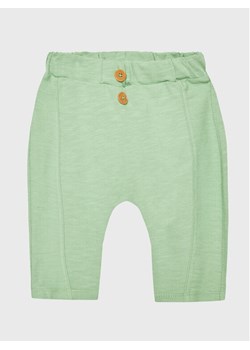 United Colors Of Benetton Spodnie materiałowe 3BGUAF00Y Zielony Regular Fit ze sklepu MODIVO w kategorii Spodnie i półśpiochy - zdjęcie 181166539