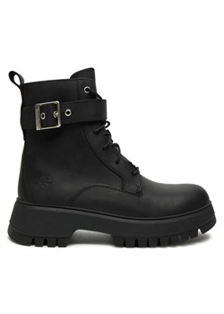 Timberland Botki Mid Lace Boot TB0A6FBWW021 Czarny ze sklepu MODIVO w kategorii Botki - zdjęcie 181166565
