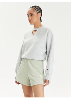 Champion Bluza 117345 Szary Custom Fit ze sklepu MODIVO w kategorii Bluzy damskie - zdjęcie 181166658