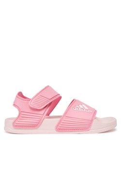 adidas Sandały adilette IH3634 Różowy ze sklepu MODIVO w kategorii Sandały dziecięce - zdjęcie 181167036