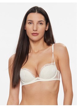 Calvin Klein Underwear Biustonosz balkonetka 000QF7751E Écru ze sklepu MODIVO w kategorii Biustonosze - zdjęcie 181167079