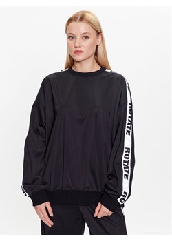 ROTATE Bluza Long 700162100 Czarny Relaxed Fit ze sklepu MODIVO w kategorii Bluzy damskie - zdjęcie 181167117