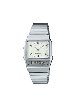Casio Zegarek Vintage Edgy AQ-800E-7A2EF Srebrny ze sklepu MODIVO w kategorii Zegarki - zdjęcie 181167138