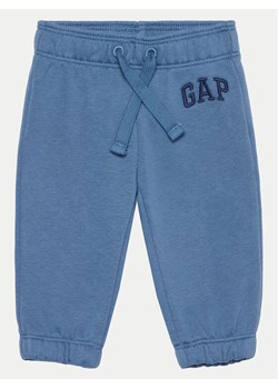 Gap Spodnie dresowe 876617 Niebieski Regular Fit ze sklepu MODIVO w kategorii Spodnie i półśpiochy - zdjęcie 181167237