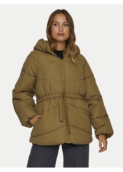 Vila Kurtka zimowa Bumble 14098374 Brązowy Loose Fit ze sklepu MODIVO w kategorii Kurtki damskie - zdjęcie 181167399