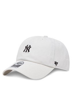 47 Brand Czapka z daszkiem MLB New York YankeesFoundation ’47 CLEAN UP B-FNDTN17GWS Biały ze sklepu MODIVO w kategorii Czapki z daszkiem męskie - zdjęcie 181167415