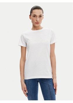 Silvian Heach T-Shirt GPP25110TS Biały Regular Fit ze sklepu MODIVO w kategorii Bluzki damskie - zdjęcie 181167416