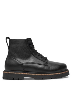 Birkenstock Botki Highwood Lace Mid W Lena 1028510 Czarny ze sklepu MODIVO w kategorii Botki - zdjęcie 181167496