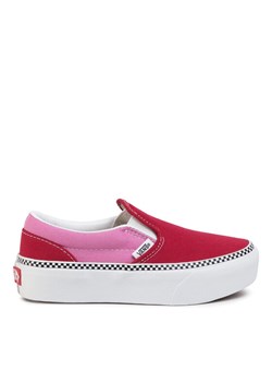 Vans Tenisówki Classic Slip-On P VN0A3TL1WVX1 Czerwony ze sklepu MODIVO w kategorii Trampki dziecięce - zdjęcie 181167628
