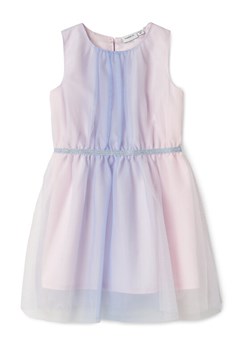 NAME IT Sukienka codzienna Vabos 13218325 Różowy Regular Fit ze sklepu MODIVO w kategorii Sukienki dziewczęce - zdjęcie 181167646