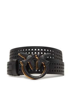 PINKO Pasek Damski Love Berry H3 Belt PE 25 PLT01 100125 A11W Czarny ze sklepu MODIVO w kategorii Paski damskie - zdjęcie 181167648