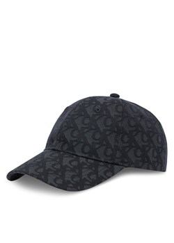 Calvin Klein Czapka z daszkiem Aop 6 Panel Baseball Cap LV04K5058G Czarny ze sklepu MODIVO w kategorii Czapki z daszkiem damskie - zdjęcie 181167755