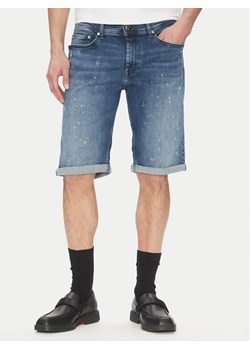 KARL LAGERFELD Szorty jeansowe 265820 552832 Granatowy Regular Fit ze sklepu MODIVO w kategorii Spodenki męskie - zdjęcie 181167819