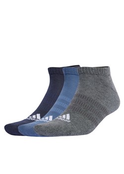 adidas Zestaw 3 par niskich skarpet męskich C Spw Low 3P IP0398 Granatowy ze sklepu MODIVO w kategorii Skarpetki męskie - zdjęcie 181167828