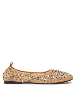Tory Burch Baleriny 162066 Beżowy ze sklepu MODIVO w kategorii Balerinki - zdjęcie 181167837