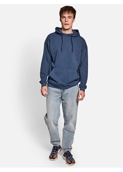 Redefined Rebel Bluza Harry 223031 Niebieski Hoodie Fit ze sklepu MODIVO w kategorii Bluzy męskie - zdjęcie 181167889