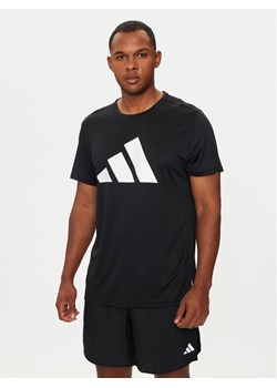 adidas Koszulka techniczna Run It IL7235 Czarny Regular Fit ze sklepu MODIVO w kategorii T-shirty męskie - zdjęcie 181167995