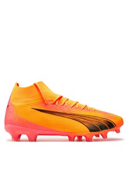 Puma Buty do piłki nożnej Ultra Pro Fg/Agck 107750-03 Żółty ze sklepu MODIVO w kategorii Buty sportowe męskie - zdjęcie 181168096
