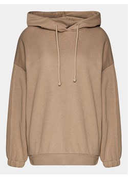 Outhorn Bluza OTHAW23TSWSF0726 Beżowy Regular Fit ze sklepu MODIVO w kategorii Bluzy damskie - zdjęcie 181168139